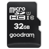 Goodram Microcard 32 GB micro SD HC UHS-I class 10 memory card, SD adapter (M1AA-0320R12)