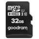 Goodram Microcard 32 GB micro SD HC UHS-I class 10 memory card, SD adapter (M1AA-0320R12)