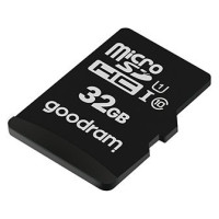 Goodram Microcard 32 GB micro SD HC UHS-I class 10 memory card, SD adapter (M1AA-0320R12)