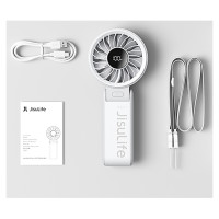 Jisulife Handheld Fan Life7 3600mAh Portable USB Fan - Gray