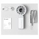 Jisulife Handheld Fan Life7 3600mAh Portable USB Fan - Gray