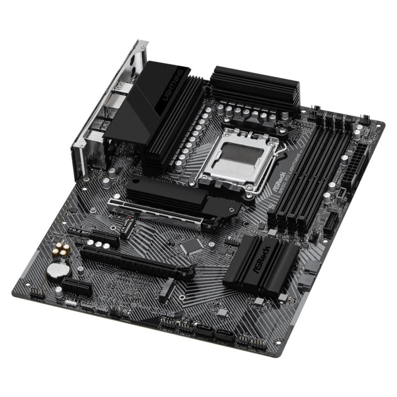 Asrock Mainboard|ASROCK|AMD B650|SAM5|ATX|Memory DDR5|Memory slots 4|2xPCI-Express 4.0 1x|2xPCI-Express 4.0 16x|3xM.2|1xHDMI|1xAudio-In|1xAudio-Out|1xMicrophone|4xUSB 2.0|7xUSB 3.2|2xUSB-C|1xRJ45|B650PGLIGHTNING