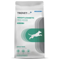 Trovet Plus Dog Adult Weight & Diabetic Chicken 10 kg
