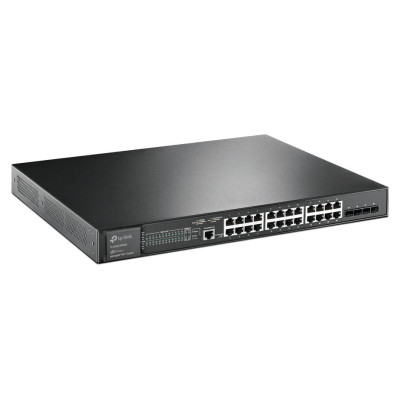 Tp-Link Switch|TP-LINK|Omada|TL-SG3428XMP|Type L2+|Rack|4xSFP+|1xConsole|1|PoE+ ports 24|384 Watts|TL-SG3428XMP