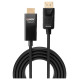 Lindy CABLE DISPLAY PORT TO HDMI 3M/40927 LINDY