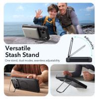 ESR Cyber ​​Kickstand MagSafe Case for iPhone 17 Pro Max - Black