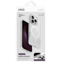 Uniq LifePro Xtreme Magclick Charging Case for iPhone 16 Pro - Clear