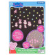 Paladone Peppa Pig Glow in the Dark Wall Decal Stars