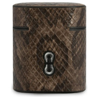 Guess GUACA2PUSNSMLBR AirPods cover brązowy/brown Python Collection