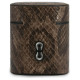 Guess GUACA2PUSNSMLBR AirPods cover brązowy/brown Python Collection
