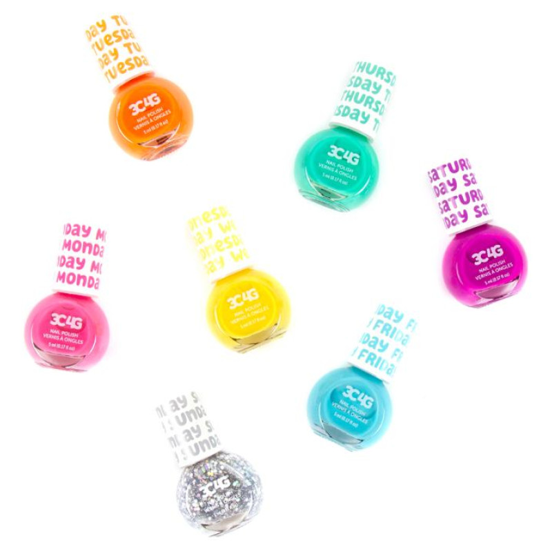 Make It Real Nagu laku komplekts Nedēļas dienas , 7 gab.