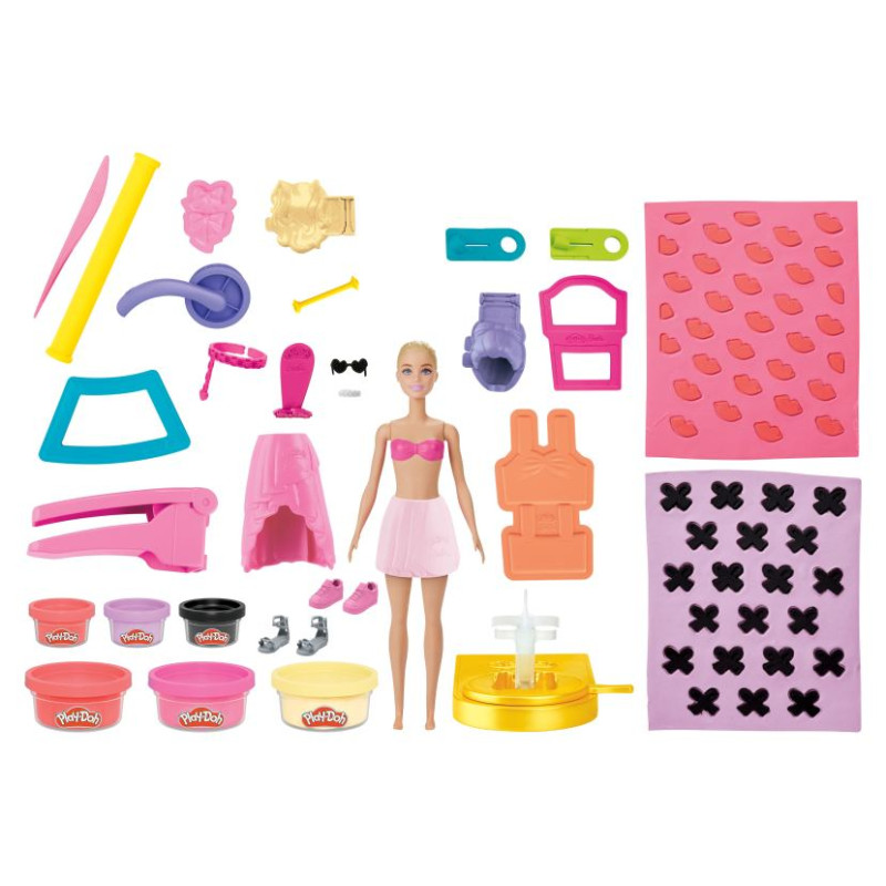 Play-Doh Rotaļu komplekts Barbie modes skate