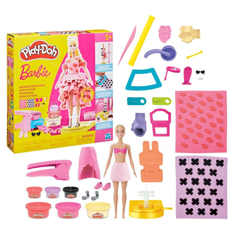 Play-Doh Rotaļu komplekts Barbie modes skate