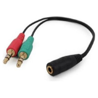 Gembird CABLE AUDIO 3.5MM SOCKET TO/2X3.5MM PLUG CCA-418 GEMBIRD