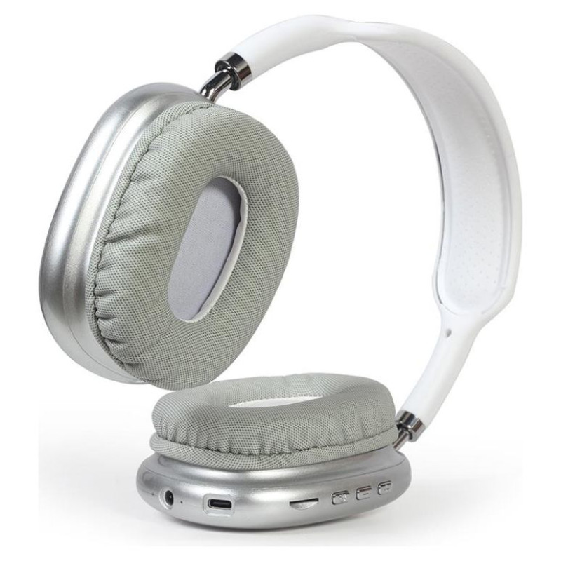 Gembird HEADSET BLUETOOTH LED/WHITE BHP-LED-02-W GEMBIRD
