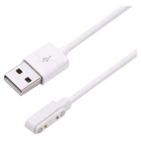 Hismart Magnetic Charger for Q55A/Q112A Watch, USB, 50cm