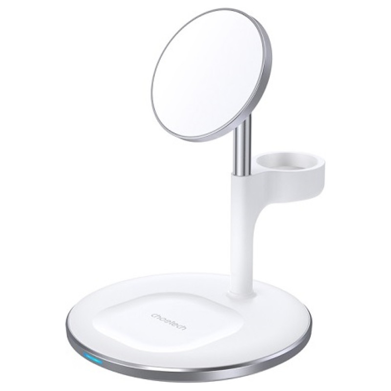 Choetech MagSafe Wireless Magnetic Charging Stand CHOETECH, 15W, 3-in-1