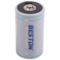 Hismart Rechargeable D Size Battery with USB-C Port, 1.5V, 4000mAh, Li-Ion