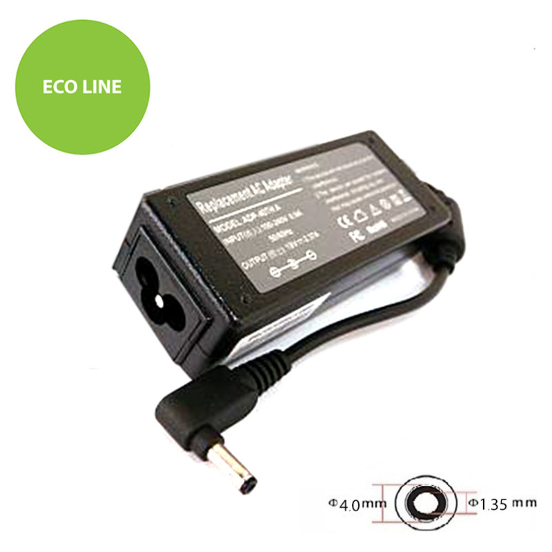 Extradigital Laptop Power Adapter ASUS 45W: 19V, 2.37A