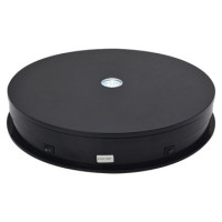 Puluz LED Rotating Turn-Table Display Stand,  Round 30cm, Black