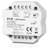 Skydance V1-H Controller, 12-48V, 1x 8A, Push-Dimm