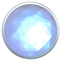 Popsockets Luxe Iridescent Dichroic Phone Holder and Stand - White