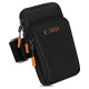 Tech-Protect M7 Universal Sport Armband Case - Black and Orange