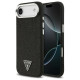 Guess Glitter Triangle Logo MagSafe Case for iPhone 17 Air - Black