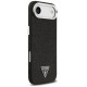 Guess Glitter Triangle Logo MagSafe Case for iPhone 17 Air - Black