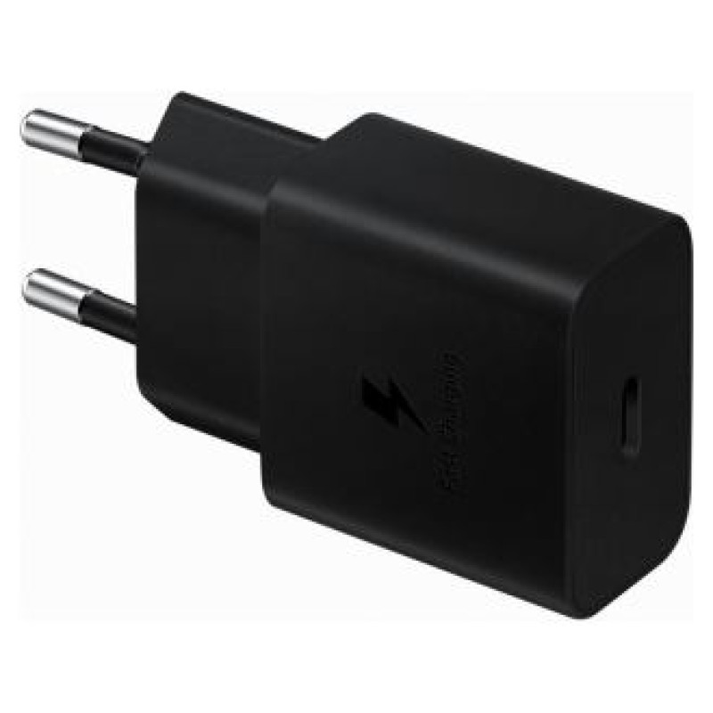 Samsung Tikla lādētājs Samsung 15W PD USB-C Melns