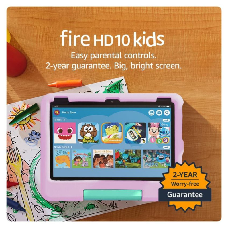 Amazon Fire HD10 Kids 13 Gen 32GB 10,1 Pink