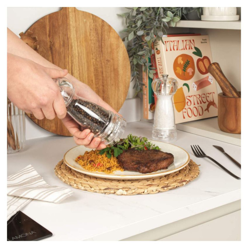 Salter BW12949EU7 Harper Mill Set Transparent