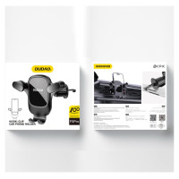 Dudao F5Pro air vent car phone holder - black