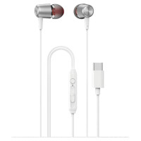 Dudao X1PROT In-Ear Wired USB-C Headphones 1.2m - White