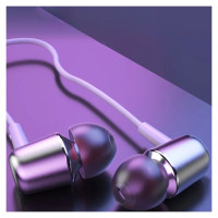 Dudao X1PROT In-Ear Wired USB-C Headphones 1.2m - White