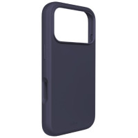 Puro Pure Icon Mag Pro Liquid Silicone Case for iPhone 17 Pro, MagSafe Compatible, with Camera Protection and Aluminum Buttons - Dark Blue