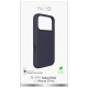 Puro Pure Icon Mag Pro Liquid Silicone Case for iPhone 17 Pro, MagSafe Compatible, with Camera Protection and Aluminum Buttons - Dark Blue