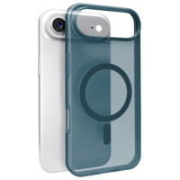 Puro Daylight Magsafe Compatible Silicone Case for iPhone 17 Air - Translucent Turquoise