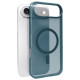 Puro Daylight Magsafe Compatible Silicone Case for iPhone 17 Air - Translucent Turquoise