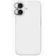 Amazingthing Lens Glass for iPhone 17 with Black Aluminum Frame