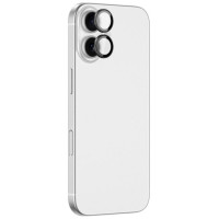 Amazingthing Lens Glass for iPhone 17 with Black Aluminum Frame