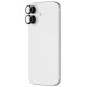 Amazingthing Lens Glass for iPhone 17 with Black Aluminum Frame