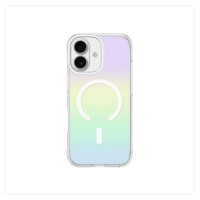 Amazingthing Minimal Mag case for iPhone 17 compatible with MagSafe rainbow - multicolor