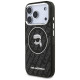 Karl Lagerfeld IML Karl Head Logo MagSafe Case for iPhone 17 Pro - Black