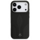 Mercedes Leather The Move MagSafe Case for iPhone 17 Pro - Black