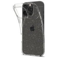 Spigen Liquid Crystal iPhone 16 Pro Case - Clear Glitter