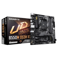 Gigabyte Mainboard|GIGABYTE|AMD B550|SAM4|Micro-ATX|Memory DDR4|Memory slots 4|B550MDS3HR2