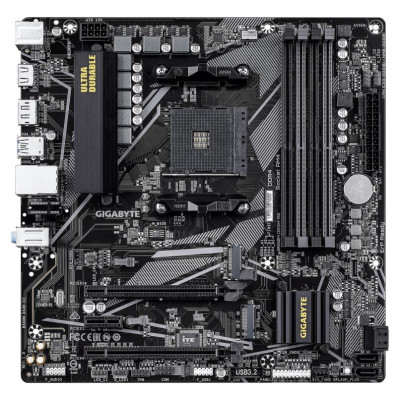 Gigabyte Mainboard|GIGABYTE|AMD B550|SAM4|Micro-ATX|Memory DDR4|Memory slots 4|B550MDS3HR2
