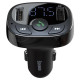 Baseus Bluetooth transmitter / car charger Baseus S-09A (Overseas Edition) - black