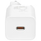Baseus Si USB-C 25W 3A fast charger with USB-C / USB-C 1m cable - white